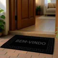 Tapete Capacho Antiderrapante 38x58 Seja Bem-Vindo Sortido 072