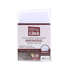 Protetor De Travesseiro Impermeável 150 Fios Branco 018 - H.Textil