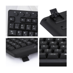 Teclado Sem Fio Preto - 5+ - 015-0081