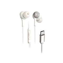 Fone De Ouvido Auricular Usb C Branco - 5+ - 043-0041