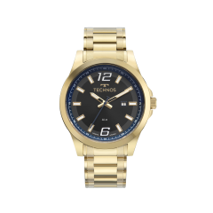 Relógio Masculino Pulseira Dourada Original - Technos - 2115two1p