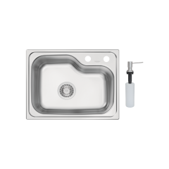 Cuba De Inox Morgana 55x42cm Com Acessórios - Tramontina - 93815/392