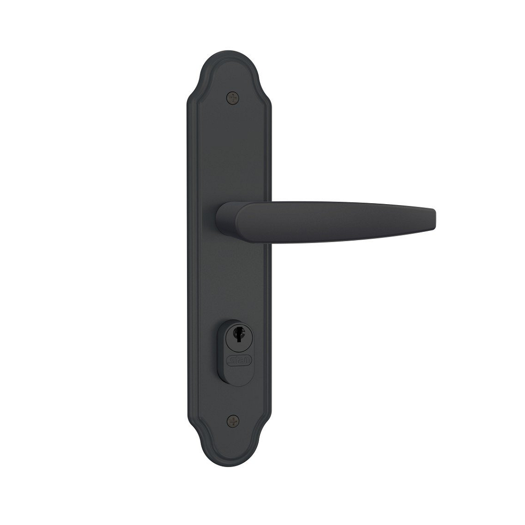 Fechadura 803/33 Externa Inox Preto Fosco - Stam - 56465