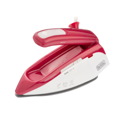 Ferro De Passar Roupa A Vapor À Seco Branco Para Viagem Bivolt - Black+Decker - Fxvg1-Br