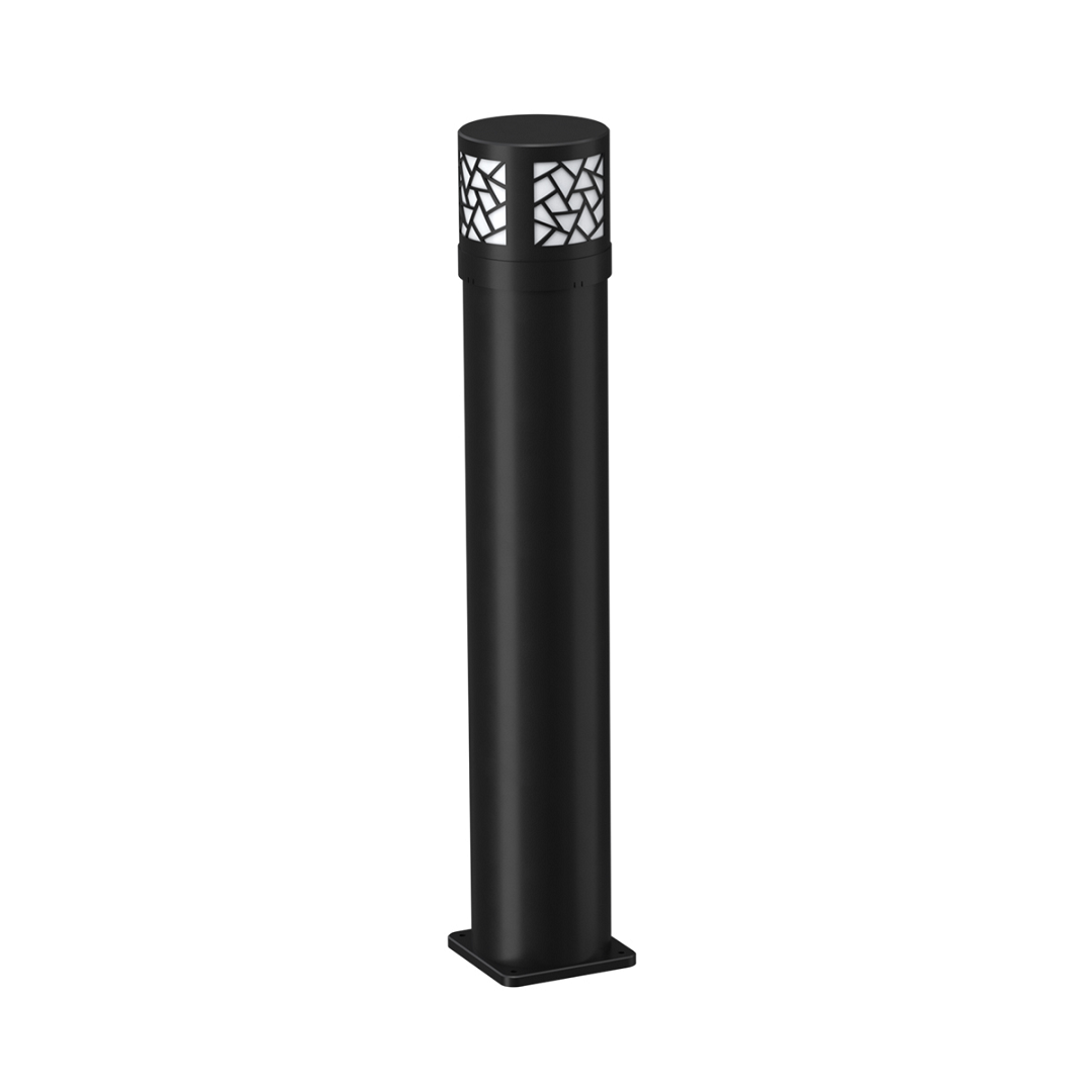 Balizador De Jardim Led Bl020 8w 3000k Preto - Nitrolux - 6167