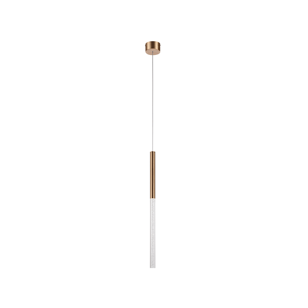 Pendente Led Wiza001d 10w 3000k Dourado - Nitrolux - 6295