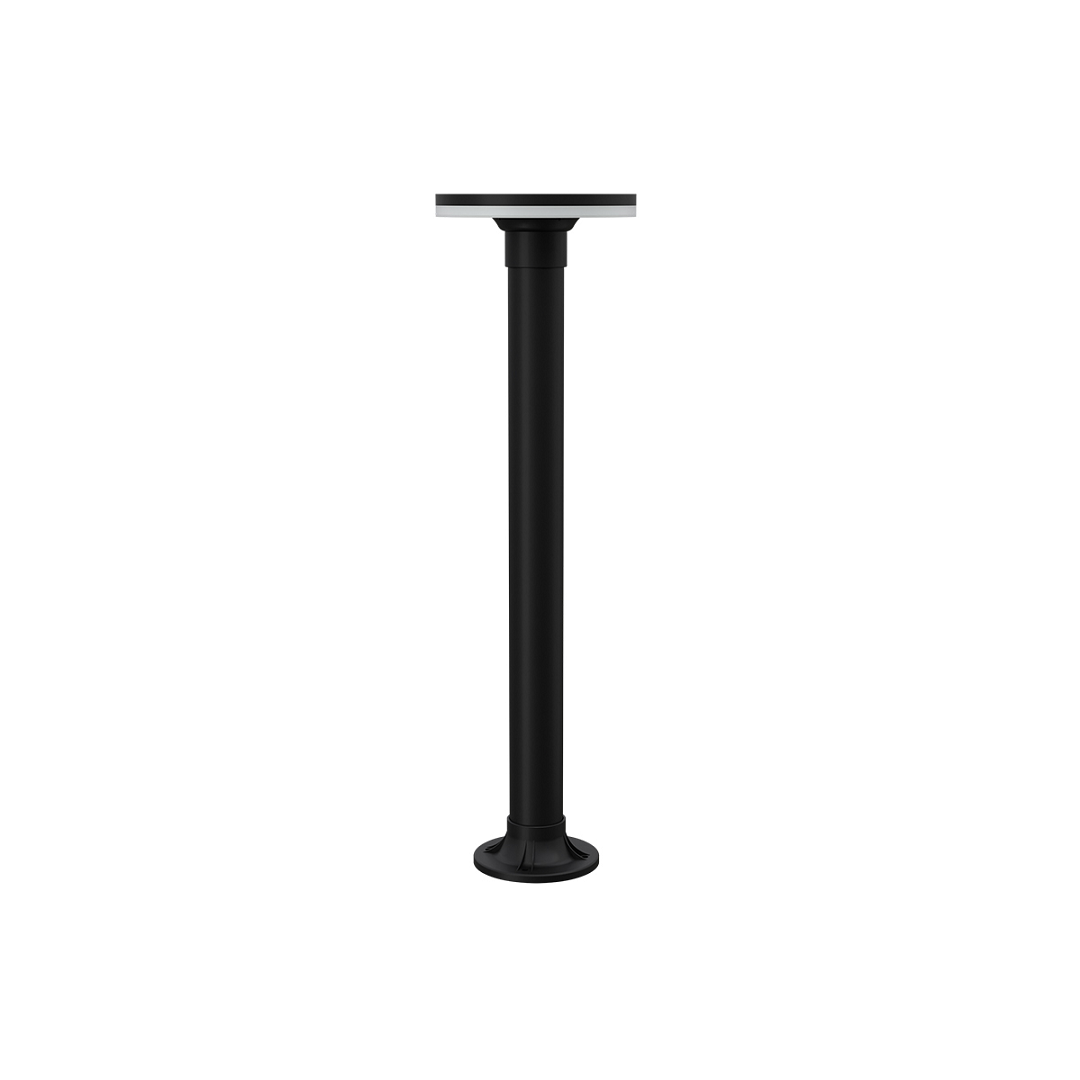 Balizador De Jardim Led Bl20 12w 3000k Preto -Nitrolux - 6449