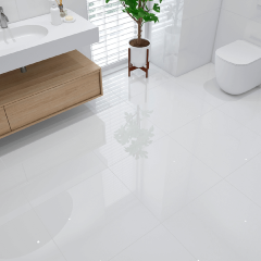 Piso 52,5x52,5 Tipo C Itaunas Branco Brilhante P5 3,31m² - Elizabeth - 8065880