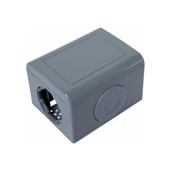 Caixa De Sobrepor X Para Eletrodutos Lizflex Cega Cinza - Tramontina - 57304053