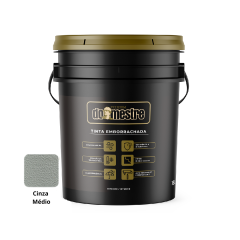 Tinta Emborrachada 18l Cinza Médio - Do Mestre - 1070000003