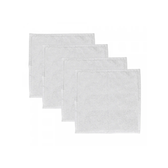Kit Guardanapo 40x40cm Momentos Com 4 Peças Cinza Algodão - Lyor - 221920