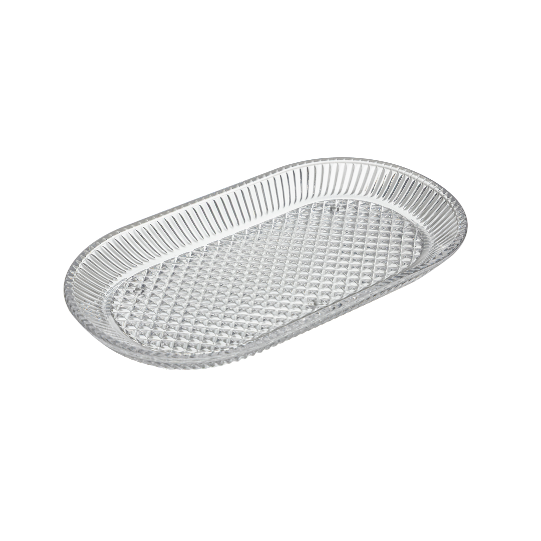 Travessa De Cristal Ballon 23x13cm - Wolff - 21362