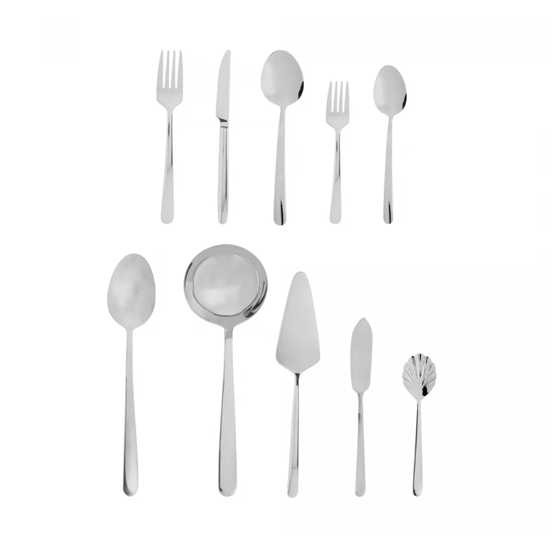 Faqueiro Em Aço Inox Com 25 Peças Viena - Wolff - 71982