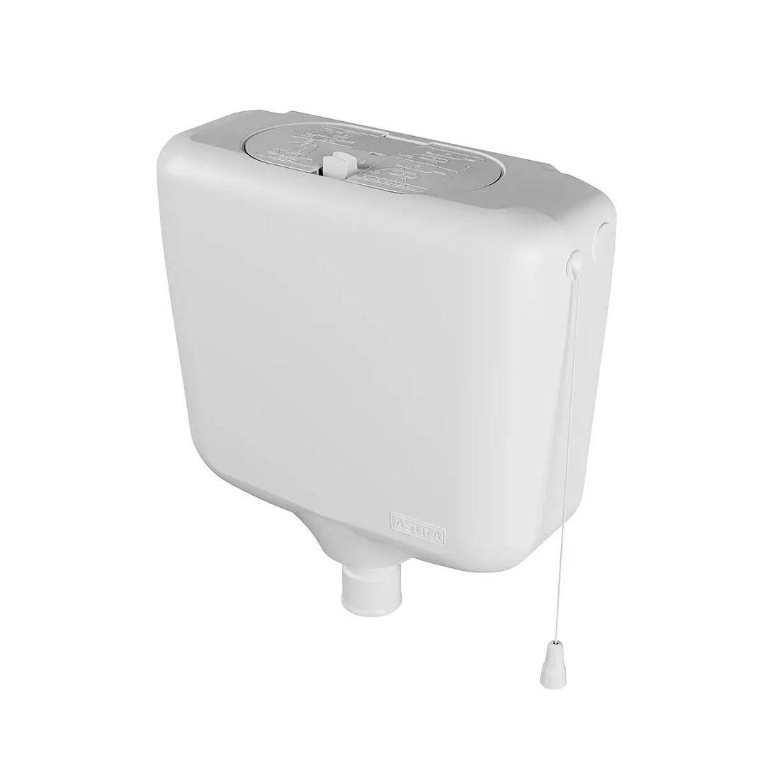Caixa De Descarga Sem Engate Com 9l Branco - Astra - C17/Sbr1