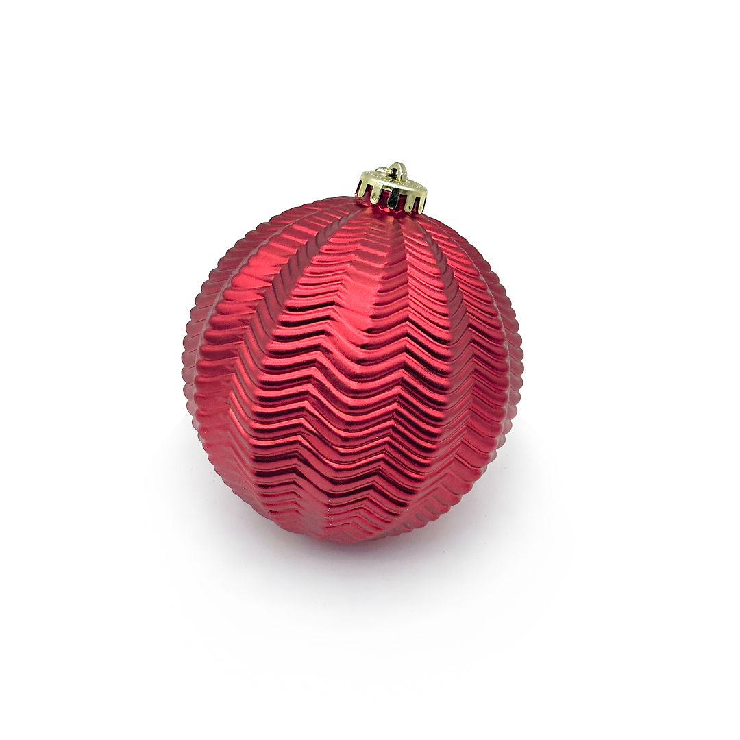 Bola De Natal 12cm Fosca Donen Lx Sortidas - Rio De Ouro - Ntb20121