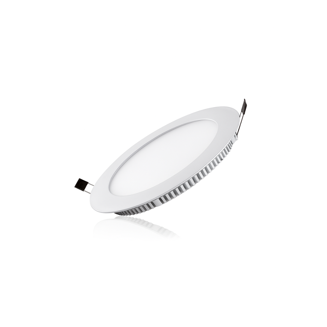 Luminária Plafon 6w 6500k Led Embutir Redondo Em Abs Branco - Bellalux - 7022752