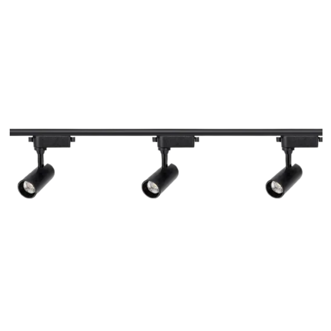 Kit Trilho Eletrificado Com Spot Em Led 9w 3000k Preto - Ledvance - 7023068