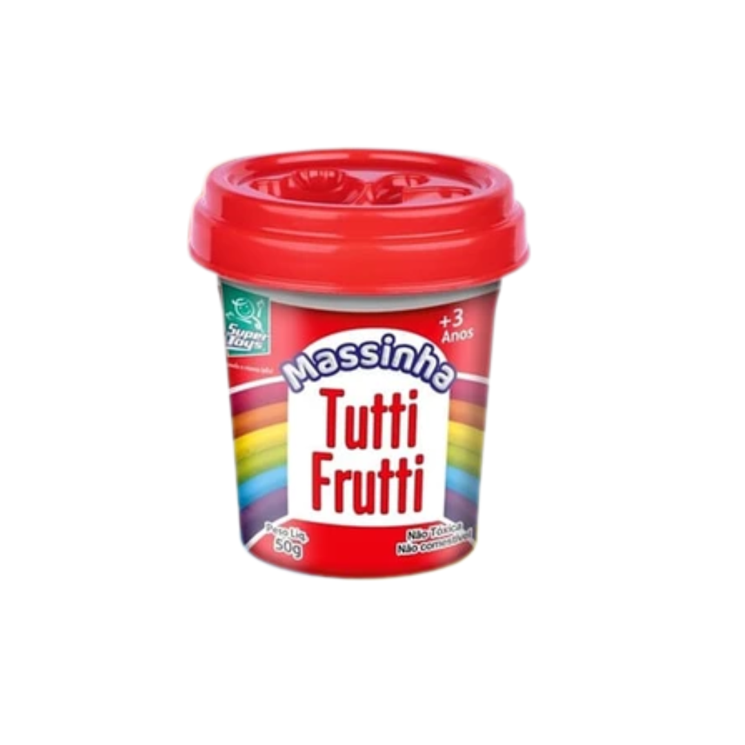 Massinha Tutti Frutti Unidade Sortidos - Super Toys - 525