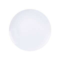 Prato De Porcelana Raso Leonora 25cm Branco - Tramontina - 96010204