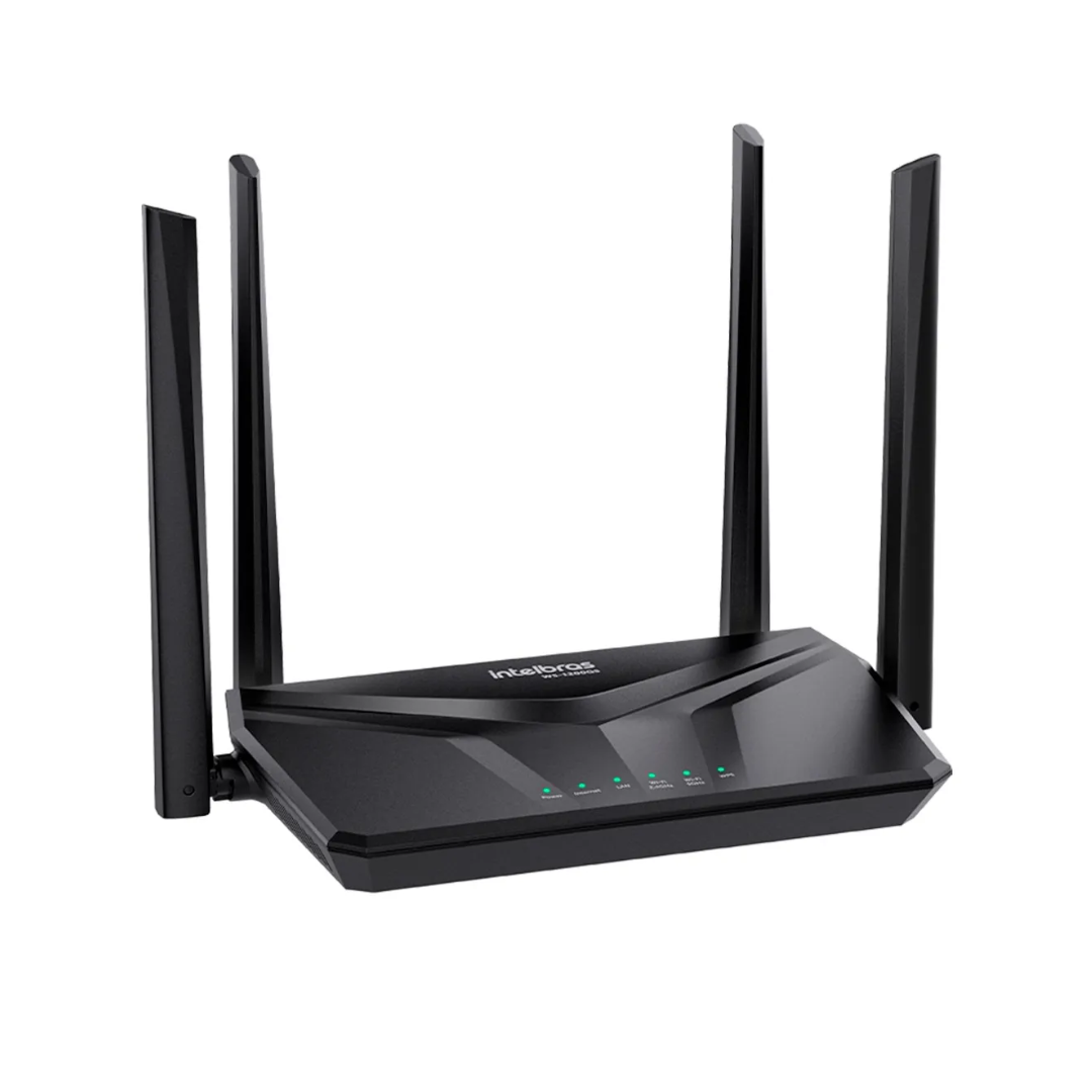 Roteador Para Wi-Fi 1200gs Wi-Force W5 Preto - Intelbras - 4750201