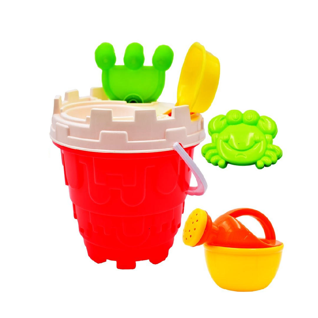 Kit Brinquedo Infantil Para Praia Com 6 Peças 21cm Sortido Mt1163 - Tok Kids - 5787