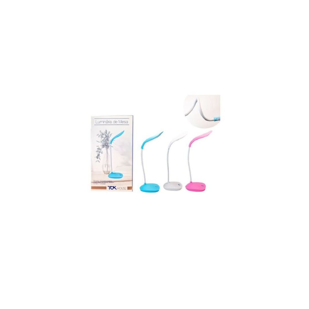 Luminária De Mesa Led 3v Sortidas - Tok House - 17433