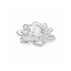 Porta Vela Castiçal De Vidro 12,5cm - Tokhouse - 18455