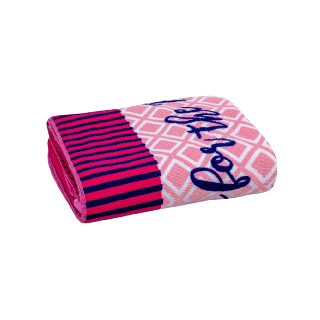 Toalha De Praia Veraneio Estampada Flamingo 9985 - Appel