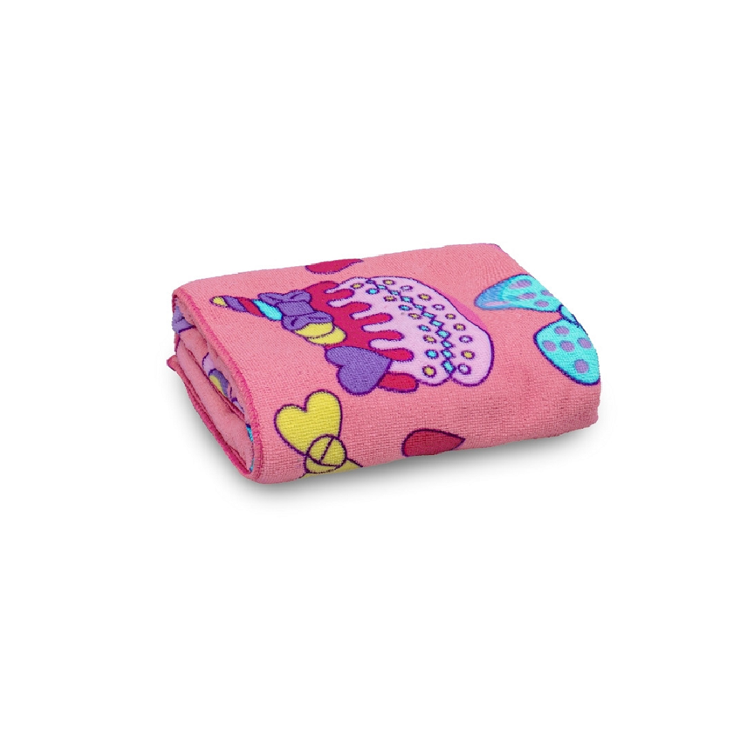 Toalha De Praia Veraneio Kids Estampada Unicórnio 9965 - Appel