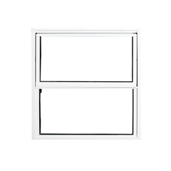 Basculante Alumínio 40x40 Branco Vidro Liso 2 Folhas - Quality - Hob035001