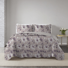 Kit Colcha Paris 150 Fios Com 2 Porta Travesseiros Casal Sortido 25 - Corttex - 700070