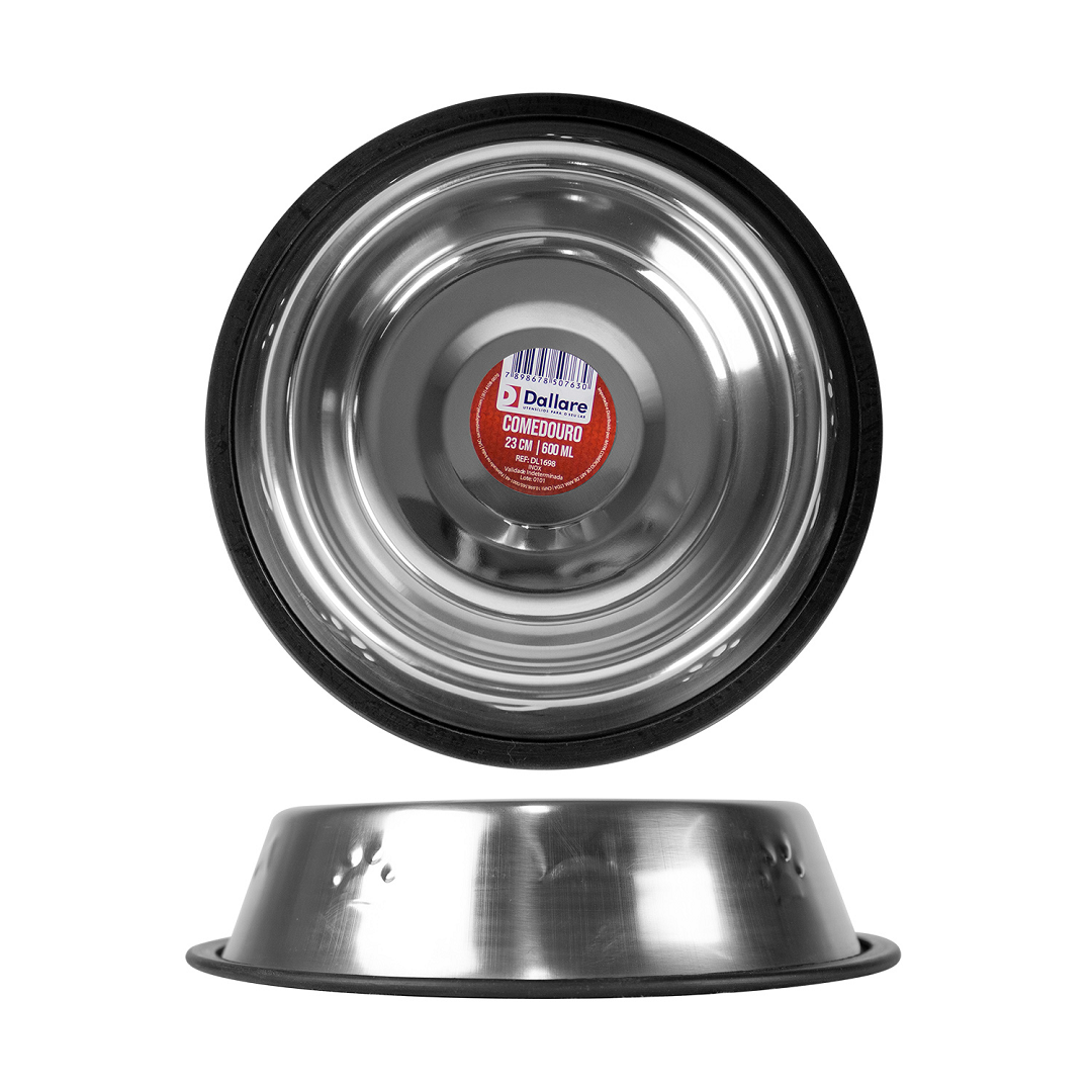 Comedouro Para Pet 23cm 830ml - Dallare - Dl1698