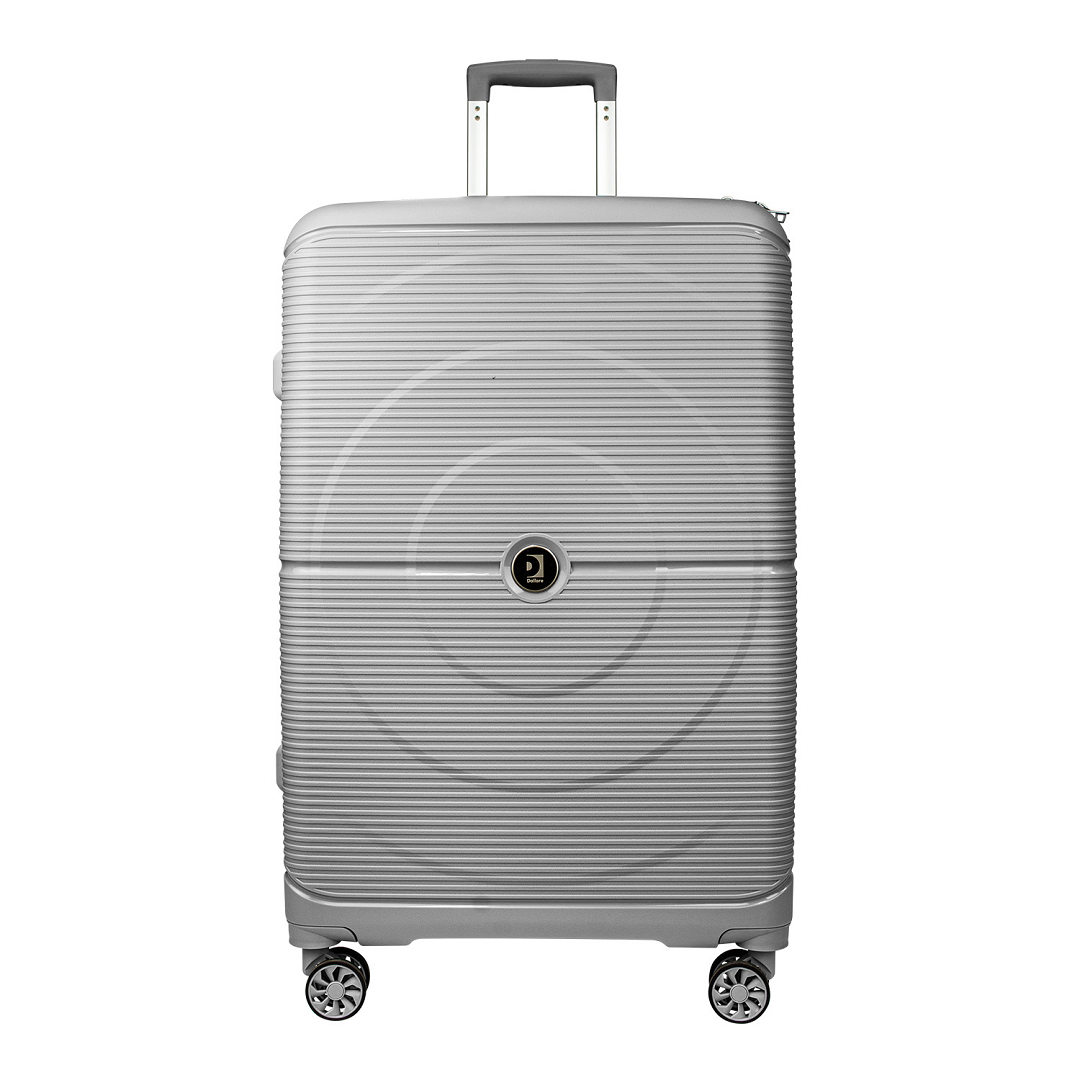 Mala De Viagem G Com Rodas Cinza Escuro - Dallare - Dl2493