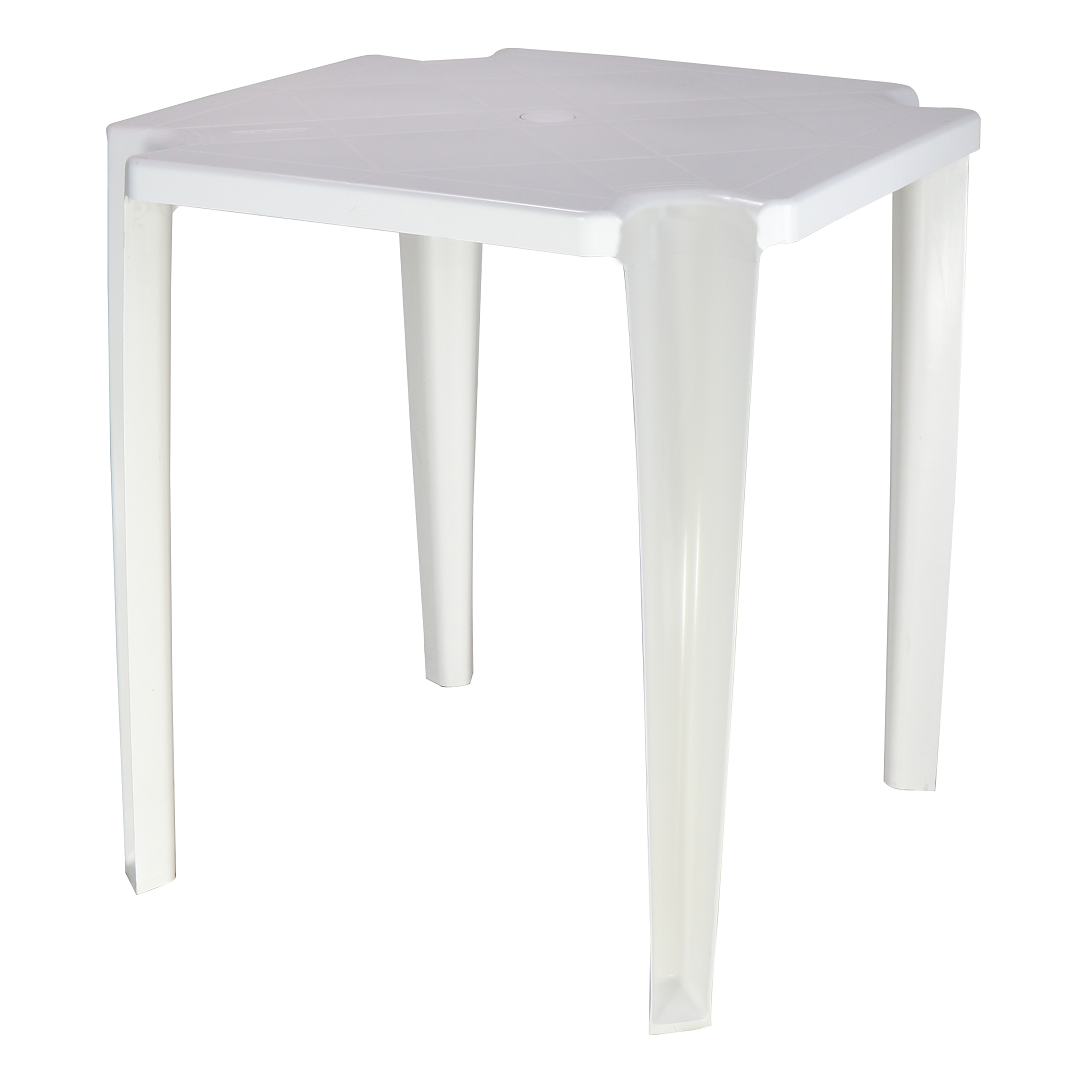 Mesa Plástica Quadrada Noronha Branca - Tramontina - 92315/010