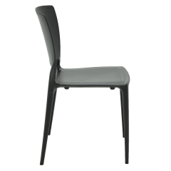 Cadeira Sofia Encosto Fechado Preta - Tramontina - 92236/009