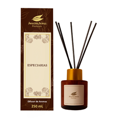 Difusor Premium Aromas 250ml Especiarias - Amazônia Aromas - 368