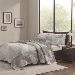 Kit Colcha Paris 150 Fios Com 2 Porta Travesseiros Casal Sortido 27 - Corttex - 701168