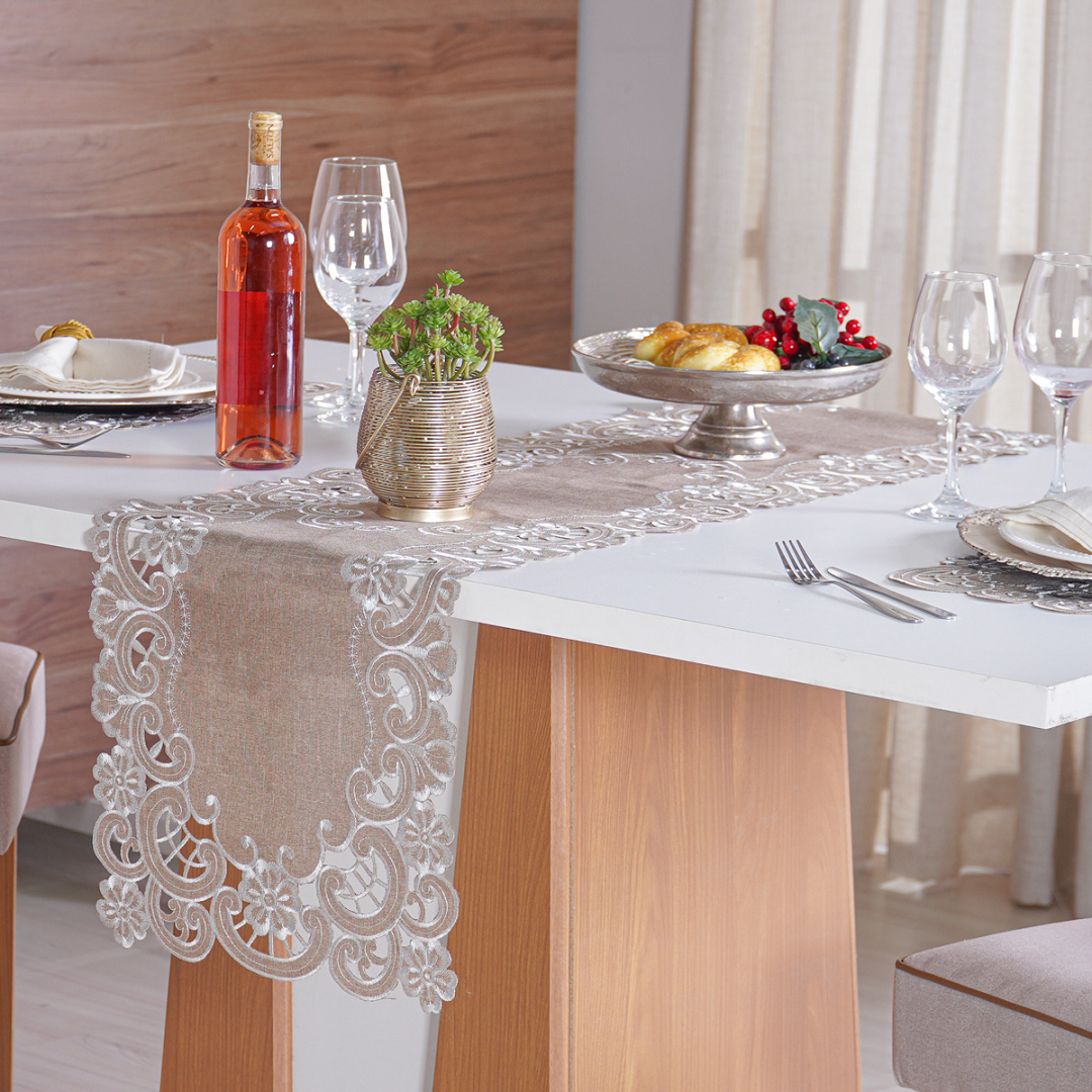 Trilho De Mesa Lace Premium 40x140m Juliette - H.Textil - 110200261171