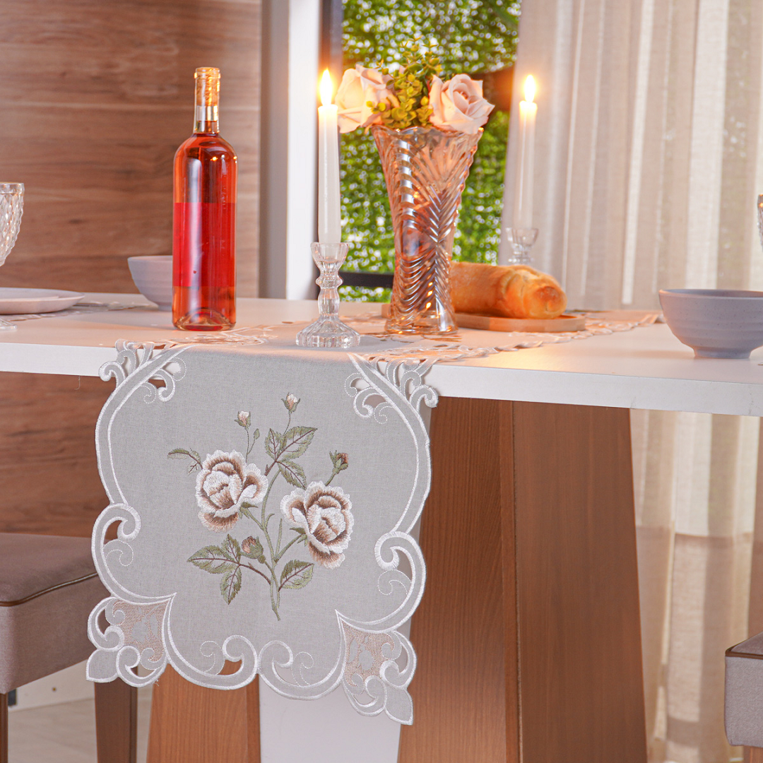 Trilho De Mesa Lace Premium 40x140m Celine - H.Textil - 110200261565