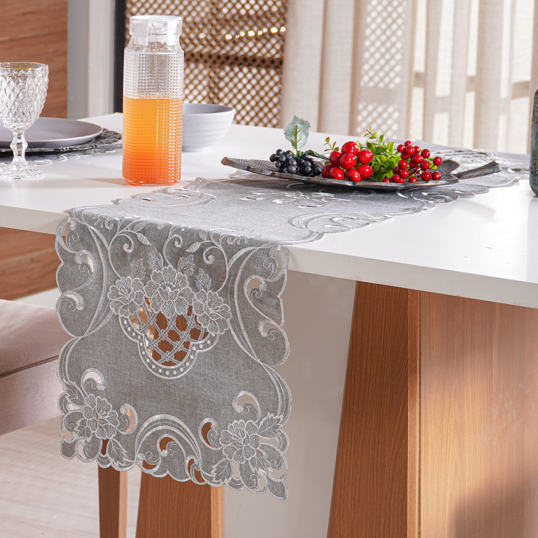 Trilho De Mesa Lace Premium 40x140m Charlotte - H.Textil - 110200261567