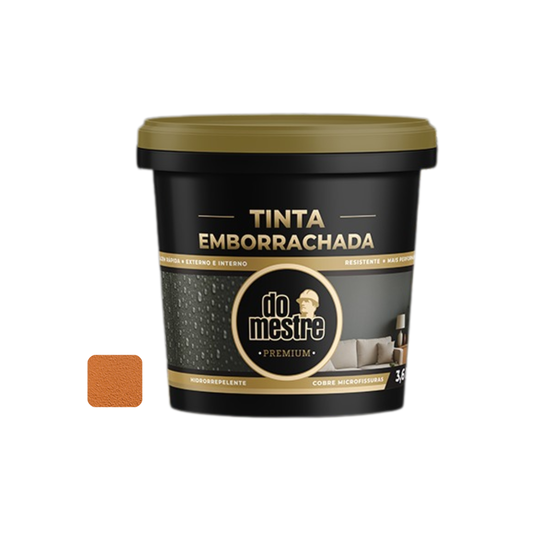 Tinta Emborrachada 3,6l Telha - Do Mestre - 1070000011