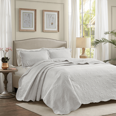 Kit Colcha Milão 150 Fios Com 2 Porta Travesseiros Queen 2,40x2,60m Sortidos12 - Corttex - 701167