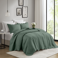 Kit Colcha Milão 150 Fios Com 2 Porta Travesseiros Casal 2,20x2,40m Sortidos13 - Corttex - 70116