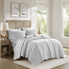 Kit Colcha Milão 150 Fios Com 2 Porta Travesseiros Casal 2,20x2,40m Sortidos14 - Corttex - 70116