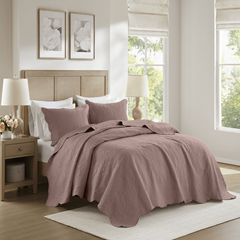 Kit Colcha Milão 150 Fios Com 2 Porta Travesseiros Queen 2,40x2,60m Sortidos14 - Corttex - 70116