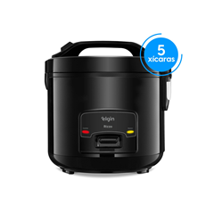 Panela Elétrica De Arroz 5 Xícaras 400w Preta - Elgin - 42par4002000