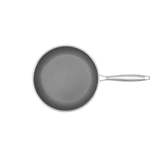 Frigideira Isa 24cm Em Inox MsPf24  Mimo Utilidade  10223