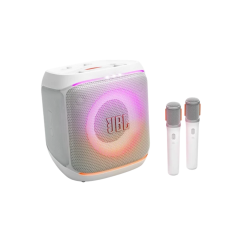 Caixa De Som Bluetooth Partybox Encore Com 2 Microfones Branco - Jbl - 28914163