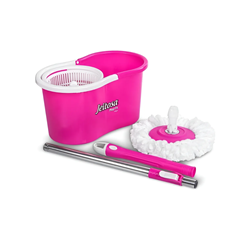 Mop Jeitosa Fit Com 8 Litros Rosa - Bettanin - Bt1390