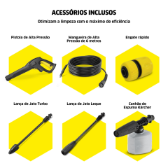 Lavadora De Alta Pressão K4 1885 Psi 1700w 220v - Karcher - 19945530
